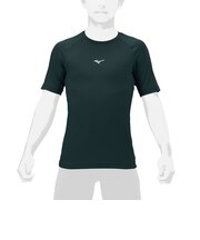 ミズノ（MIZUNO）野球 アンダーシャツ ジュニア ローネック 半袖 12JAAP5234 速乾
