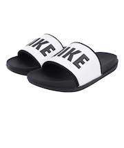 ナイキ（NIKE）サンダル オフコート スライド ブラック ホワイト BQ4632-011 シャワーサンダル レジャー プール タウン ビーチ 軽量 快適