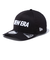 ニューエラ（NEW ERA）帽子 9FIFTY ストレッチスナップ ワードマークロゴ ブラック×ホワイト キャップ 13552069 帽子