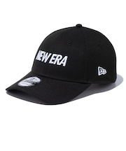 ニューエラ（NEW ERA）帽子 9FORTY ワードマークロゴ ブラック×ホワイト キャップ 13552080 帽子 大きいサイズ