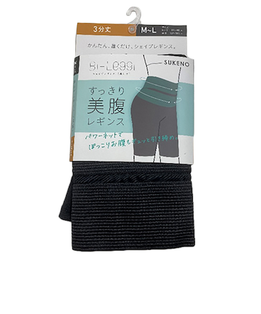 美レギ すっきり美腹レギンス M 3分丈 71H18014H