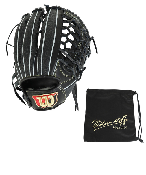 ウイルソン（Wilson）硬式用グラブ 外野手用 野球グローブ 一般 STAFF DUAL DU型 WBW101103