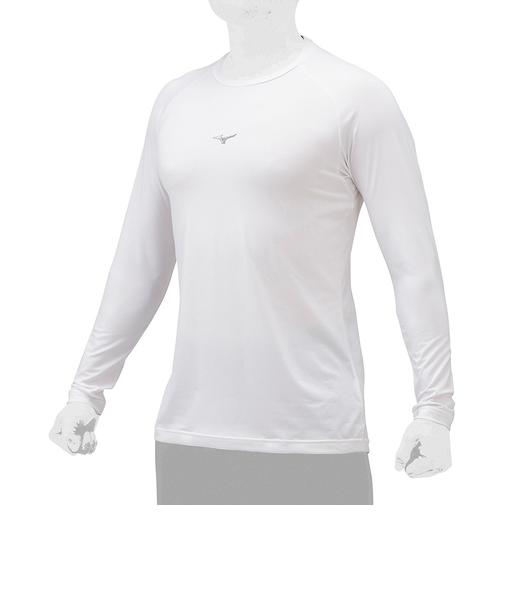 ミズノ（MIZUNO）野球 アンダーシャツ ローネック長袖シャツ 12JAAP1001 速乾