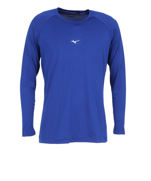 ミズノ（MIZUNO）野球 アンダーシャツ ローネック長袖シャツ 12JAAP1016 パステルネイビー 速乾