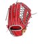 アトムズ（ATOMS）軟式用グラブ 外野手用 野球グローブ 一般 ANX-701 RED