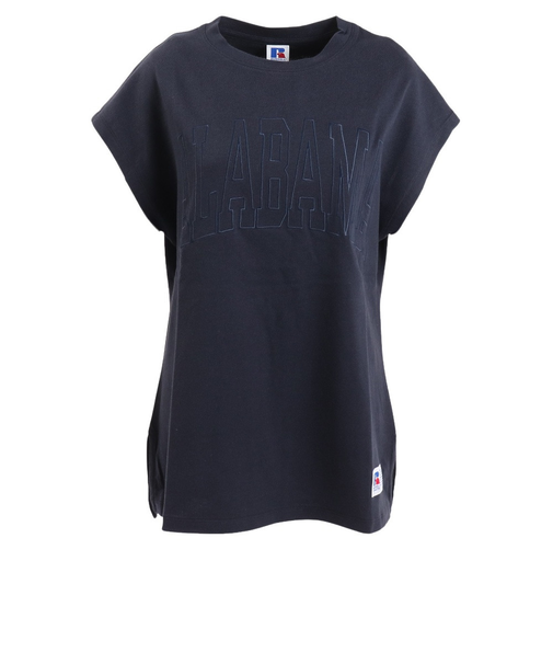 ラッセル（RUSSELL）半袖Tシャツ レディース 88/12 カレッジ RBL23S1003 NVY