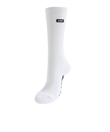 エクストララージ（XLARGE）ソックス メンズ スクエアロゴ ソックス 101231054007-WHITE