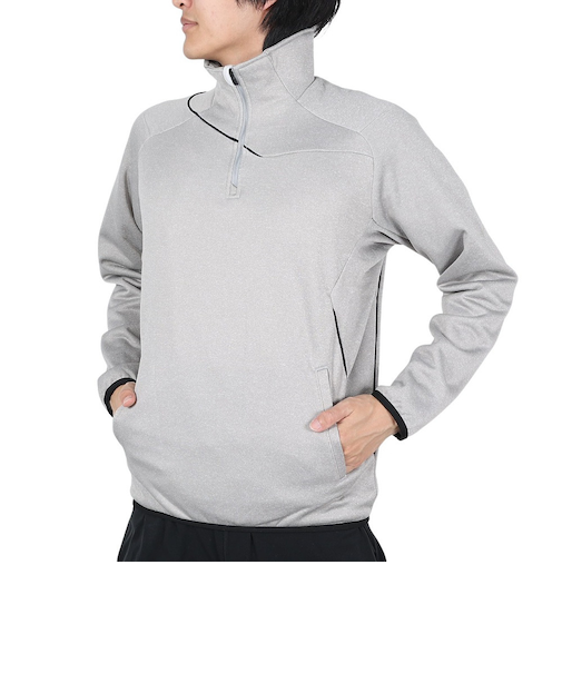 デサント（DESCENTE）野球ウェア バリアフリース ジャケット DBX-2762 MGRY