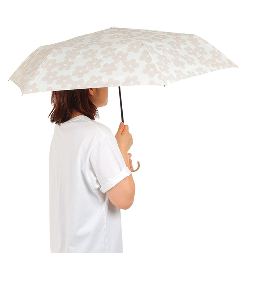雨傘 折りたたみ傘 フラワーレース mini 4750-018-002 オフホワイト