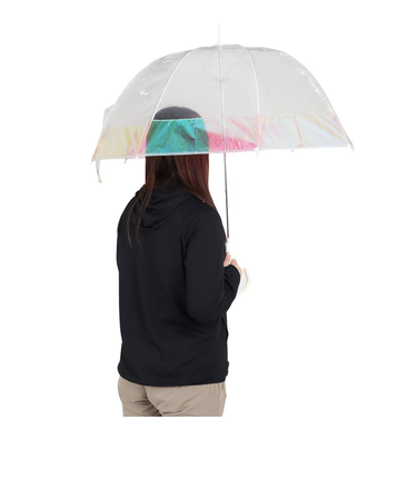 雨傘 ビニール傘 ドームシャイニー 長傘 PT-031-001 クリア 60cm