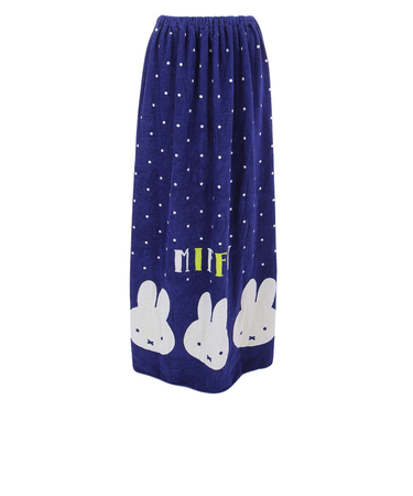 ミッフィー（Miffy）水泳 タオル ミッフィー スターリットスカイ 巻きタオル100cm丈 5845003300