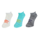 アンブロ（UMBRO）3足組アンクルソックス XEB UUAVJB15 MGMO