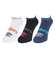 アンブロ（UMBRO）3足組ショートソックス UUAVJB11 NBWH