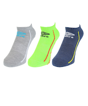 アンブロ（UMBRO）3足組アンクルソックス UUAVJB13 NLLG