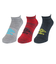 アンブロ（UMBRO）3足組ショートソックス UUAVJB15 MBRL