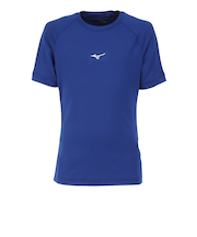 ミズノ（MIZUNO）野球 アンダーシャツ ジュニア ローネック 半袖 12JAAP5216 速乾