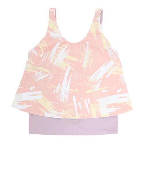 リアルストーン(RealStone)タンクトップ レディース ヨガウェア RS-L586T PI