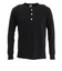 ヘルスニット（Healthknit）長袖Tシャツ メンズ 天竺 ヘンリーネック 906L BLK