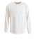 ヘルスニット（Healthknit）長袖Tシャツ メンズ 天竺 ヘンリーネック 906L WHT