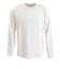 ヘルスニット（Healthknit）長袖Tシャツ メンズ 天竺 ヘンリーネック 906L WHT