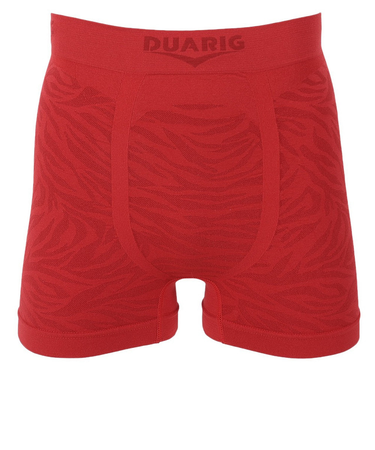 デュアリグ（DUARIG）ボクサーパンツ ゼブラ 3S0007-WAUW-891GC RED