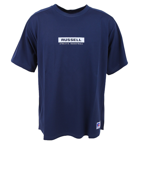 ラッセル（RUSSELL）冷感 Tシャツ RBBM23S0001 NVY 速乾