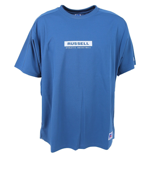 ラッセル（RUSSELL）冷感Tシャツ RBBM23S0001 BLU 速乾