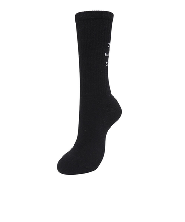エクストララージ（XLARGE）靴下 カレッジロゴソックス 101231054009-BLACK