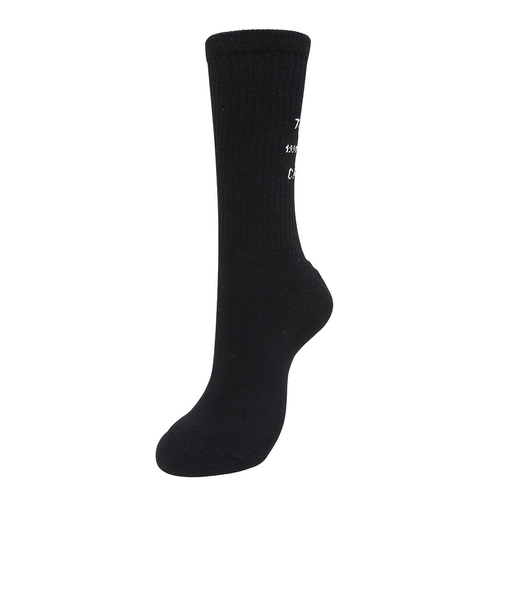 エクストララージ（XLARGE）靴下 カレッジロゴソックス 101231054009-BLACK