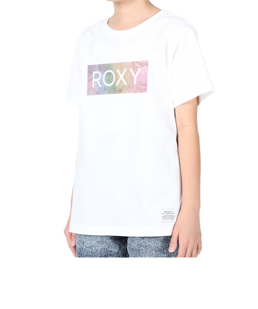 ロキシー（ROXY）半袖Tシャツ キッズ TIME PASSES TST231640T WHT