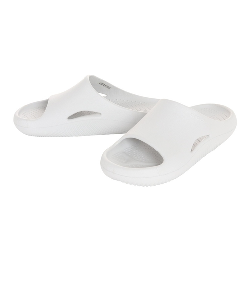クロックス（crocs）サンダル メロウ リカバリー スライド シルバーホワイト 208392-1FT-2023 シャワサン レジャー プール