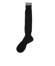 デュアリグ（DUARIG）サッカー ソックス 靴下 ドライプラス サッカーラインストッキング 3S0053-SCAC-750OK BLK-M 速乾