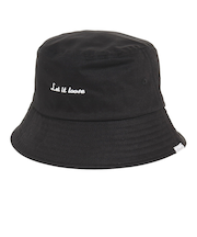ロゴ バケットハット SL2023SS-HAT002-BLK