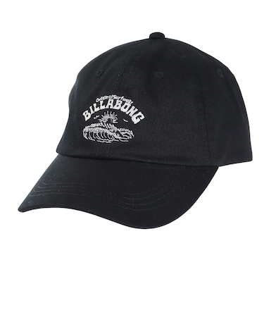 ビラボン（BILLABONG）帽子 COTTON TWILL CAP ベースボールキャップ BD013972 BLK