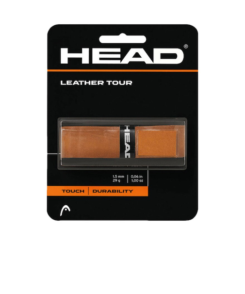 ヘッド（HEAD）テニスグリップテープ 1本入り レザーツアー グリップ 282010