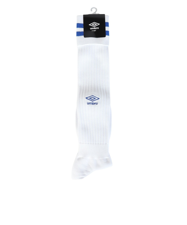 アンブロ（UMBRO）サッカー ソックス 靴下 ラインストッキング UAS8310 WBU 30 28-30cm