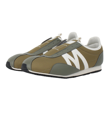 ミズノ(MIZUNO)カジュアルシューズ MLC-00 SLIP-ON WP オリーブ D1GF232903 スリッポン カジュアル 防水 撥水