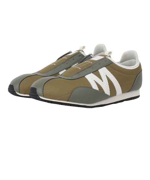 ミズノ(MIZUNO)カジュアルシューズ MLC-00 SLIP-ON WP オリーブ D1GF232903 スリッポン カジュアル 防水 撥水