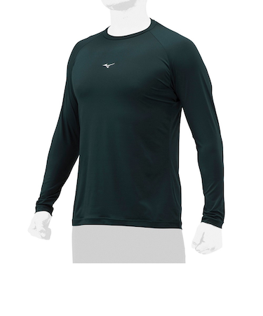 ミズノ（MIZUNO）野球 アンダーシャツ ローネック 長袖 12JAAP1034