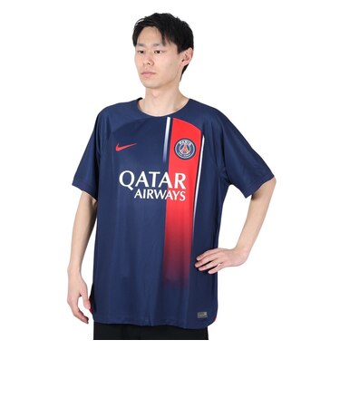 ナイキ(NIKE)パリサンジェルマン ユニフォーム 2023/24 スタジアム ホーム DX2694-411 速乾