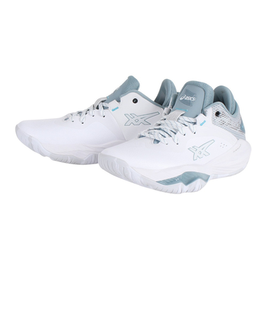 アシックス（ASICS）バスケ シューズ バッシュ ノヴァサージロー NOVA SURGE LOW ローカット 白 1061A043.101