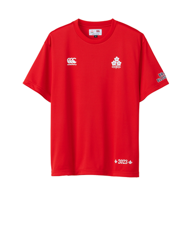 カンタベリー（canterbury）ラグビー ジャパン 2023 半袖スペクテーターTシャツ RA33779 65