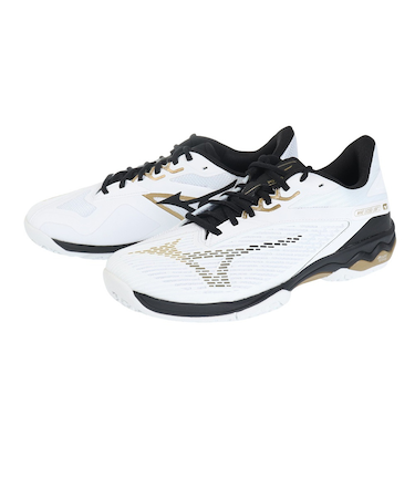 ミズノ（MIZUNO）オムニクレーコート用 テニスシューズ ウエーブエクシードライト 2 SW OC 61GB231909