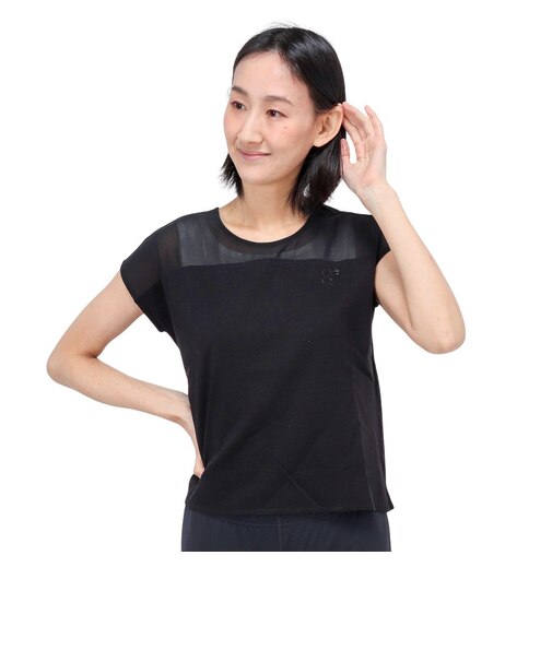 ウィッテム（HUITIEME）Tシャツ レディース ハイブリット フレンチクルー  192-26442-019