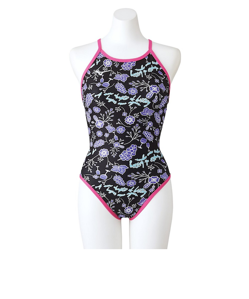 ミズノ（MIZUNO）競泳水着 レディース 水泳 練習用ミディアムカット N2MAA76809