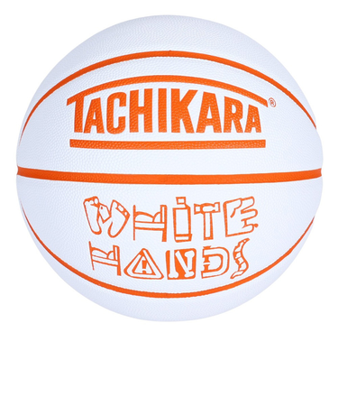 バスケットボール 7号球 WHITE HANDS ホワイト×オレンジ SB7-287
