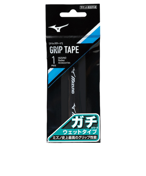 ミズノ（MIZUNO）テニスグリップテープ ガチグリップ ウエットタイプ 1本入り 63JYA30009