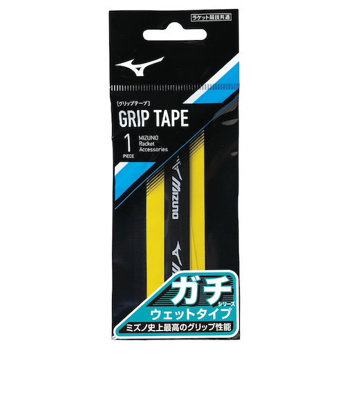 ミズノ（MIZUNO）テニスグリップテープ ガチグリップ ウエットタイプ 1本入り 63JYA30045