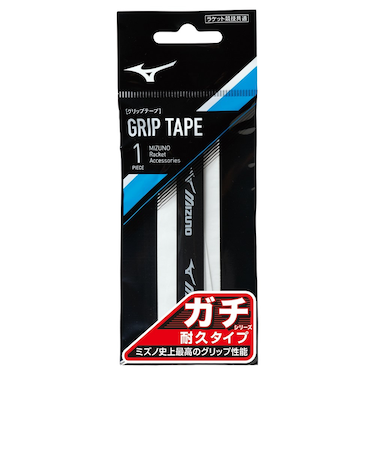 ミズノ（MIZUNO）テニスグリップテープ ガチグリップ 耐久タイプ 1本入り 63JYA30401