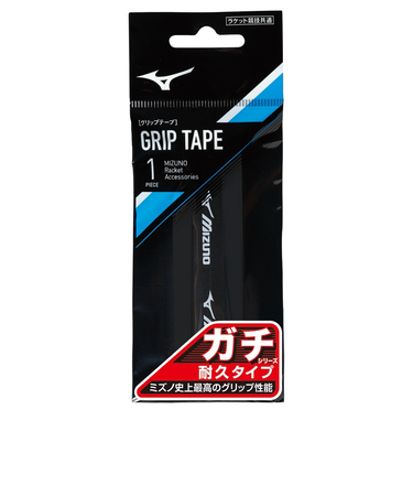 ミズノ（MIZUNO）テニスグリップテープ ガチグリップ 耐久タイプ 1本入り 63JYA30409